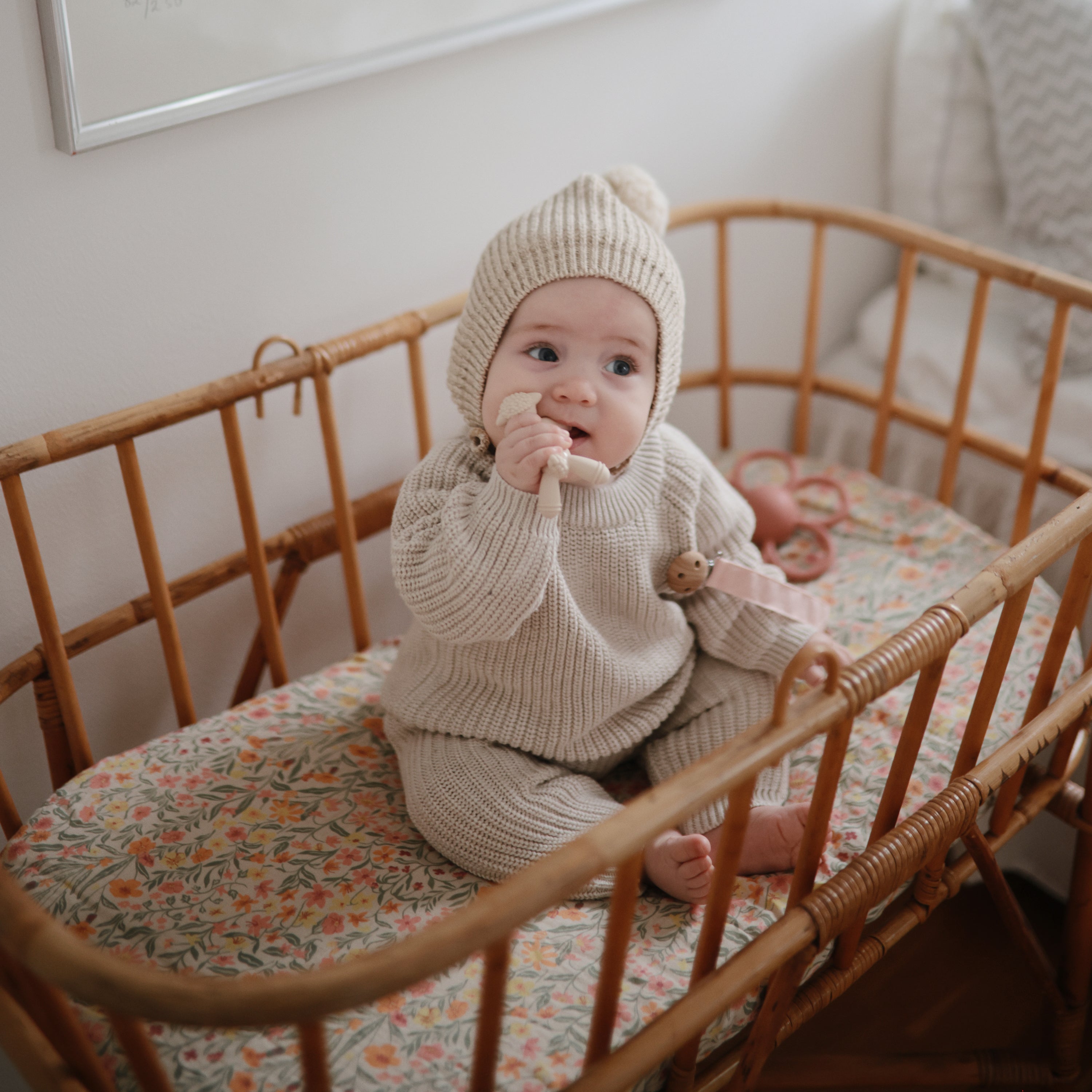Image of Extra Soft Muslin Crib Sheet